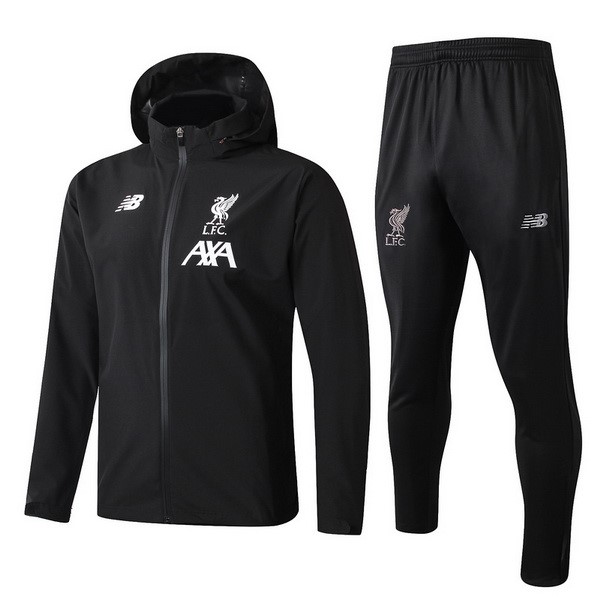 Rompevientos Liverpool Conjunto Completo 2019/20 Negro